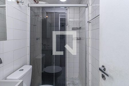 banheiro social_2 de apartamento para alugar com 2 quartos, 52m² em Jardim Celeste, São Paulo