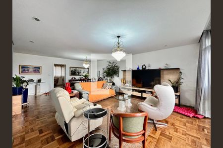 Sala de apartamento à venda com 3 quartos, 152m² em Paraíso, São Paulo