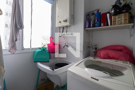 Sala/Cozinha/Área de Serviço  de apartamento para alugar com 2 quartos, 50m² em Colônia (zona Leste), São Paulo