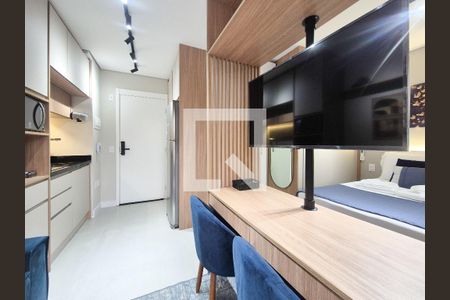Sala de apartamento à venda com 1 quarto, 24m² em Vila Olímpia, São Paulo