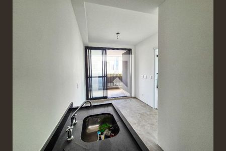 Sala/Cozinha de apartamento à venda com 1 quarto, 36m² em Consolação, São Paulo