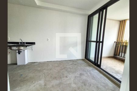 Sala/Cozinha de apartamento à venda com 1 quarto, 36m² em Consolação, São Paulo