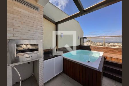 Varanda/Terraço de apartamento à venda com 2 quartos, 160m² em Recreio dos Bandeirantes, Rio de Janeiro