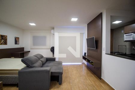 Sala de apartamento para alugar com 1 quarto, 44m² em Jardim America, Sorocaba