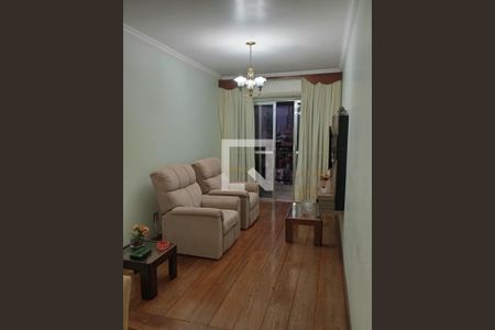 Sala  de apartamento para alugar com 2 quartos, 120m² em Campo Grande, Santos