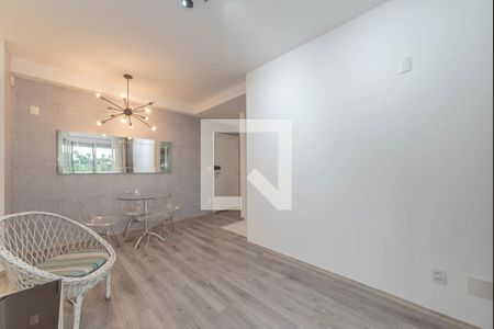 Sala de apartamento para alugar com 1 quarto, 50m² em Campo Belo, São Paulo