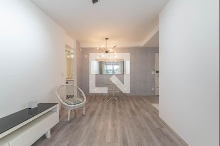 Sala de apartamento para alugar com 1 quarto, 50m² em Campo Belo, São Paulo