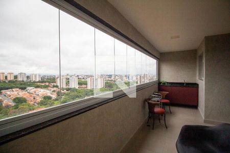 Varanda da Sala de apartamento para alugar com 1 quarto, 56m² em Jardim America, Sorocaba