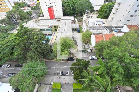 Vista da Sala de apartamento para alugar com 1 quarto, 55m² em Vila Clementino, São Paulo