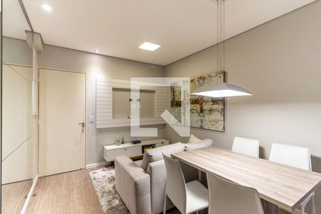 Sala de apartamento para alugar com 1 quarto, 40m² em República, São Paulo