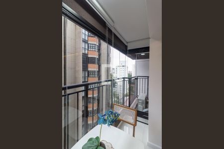 Varanda de apartamento para alugar com 1 quarto, 35m² em Campo Belo, São Paulo