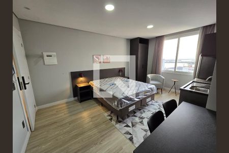 Sala/Quarto/Cozinha de apartamento à venda com 1 quarto, 35m² em Centro Histórico, Porto Alegre
