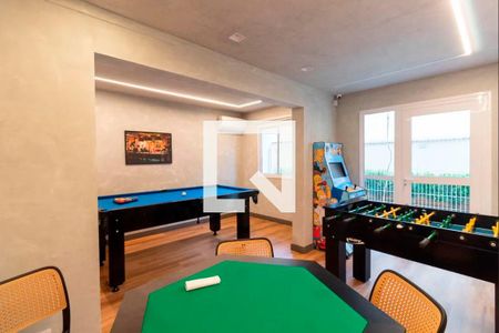 Área comum - salão de jogos de apartamento para alugar com 1 quarto, 31m² em Vila Ré, São Paulo