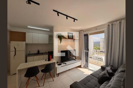 Sala de apartamento para alugar com 2 quartos, 55m² em Barra Olímpica, Rio de Janeiro