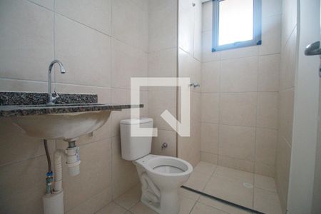 Banheiro de apartamento à venda com 1 quarto, 32m² em Santo Cristo, Rio de Janeiro