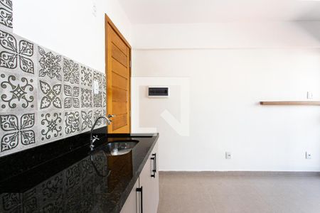Cozinha de apartamento para alugar com 1 quarto, 50m² em Vila Gomes Cardim, São Paulo