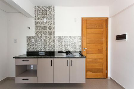 Cozinha de apartamento para alugar com 1 quarto, 50m² em Vila Gomes Cardim, São Paulo