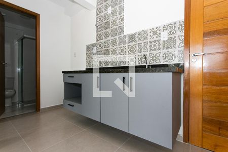 Cozinha de apartamento para alugar com 1 quarto, 50m² em Vila Gomes Cardim, São Paulo