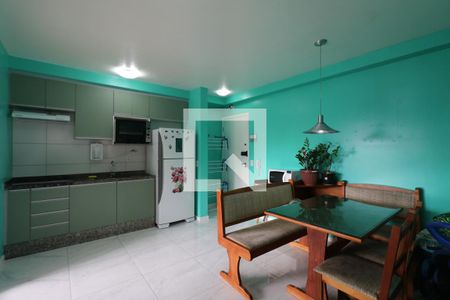 Sala e Cozinha de apartamento à venda com 2 quartos, 44m² em Centro, Diadema