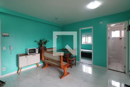 Sala e Cozinha de apartamento à venda com 2 quartos, 44m² em Centro, Diadema