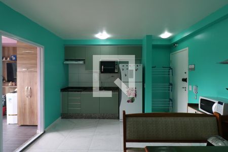 Sala e Cozinha de apartamento à venda com 2 quartos, 44m² em Centro, Diadema
