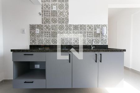 Cozinha - Armários de apartamento para alugar com 1 quarto, 58m² em Vila Gomes Cardim, São Paulo