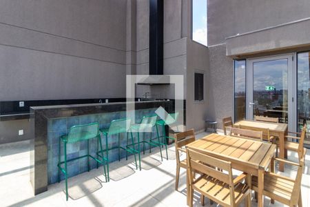 Área comum - Churrasqueira de kitnet/studio à venda com 1 quarto, 27m² em Jardim Paulista, São Paulo
