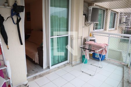 VARANDA EXTERNA de apartamento para alugar com 2 quartos, 70m² em Recreio dos Bandeirantes, Rio de Janeiro