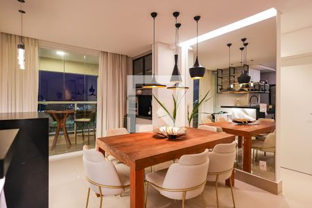 Sala de Jantar de apartamento para alugar com 2 quartos, 90m² em Vila Bergamo, Indaiatuba