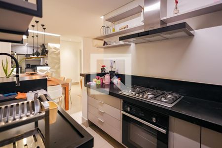 Cozinha de apartamento para alugar com 2 quartos, 90m² em Vila Bergamo, Indaiatuba