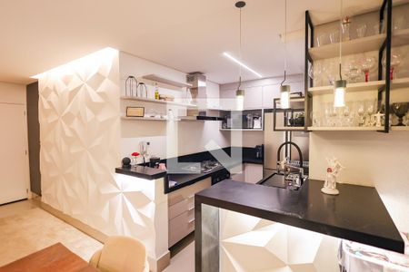 Cozinha de apartamento para alugar com 2 quartos, 90m² em Vila Bergamo, Indaiatuba