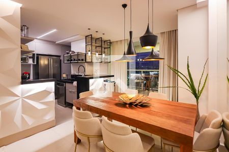 Sala de Jantar de apartamento para alugar com 2 quartos, 90m² em Vila Bergamo, Indaiatuba