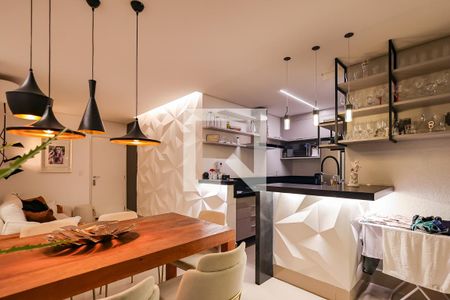 Sala de Jantar de apartamento para alugar com 2 quartos, 90m² em Vila Bergamo, Indaiatuba