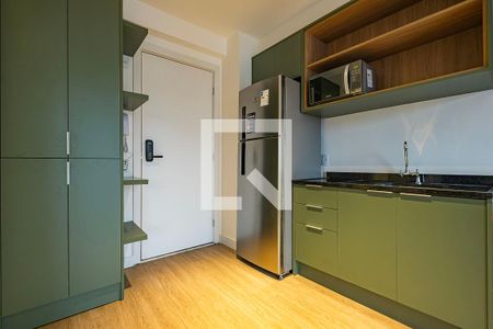 Sala/Cozinha de apartamento para alugar com 1 quarto, 30m² em Pinheiros, São Paulo