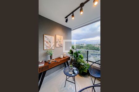 Varanda da Sala de apartamento para alugar com 2 quartos, 60m² em Jardim das Perdizes, São Paulo
