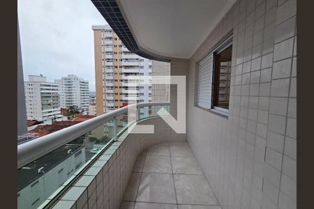 Varanda de apartamento para alugar com 1 quarto, 47m² em Vila Assuncao, Praia Grande