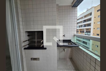 Varanda de apartamento para alugar com 1 quarto, 47m² em Vila Assuncao, Praia Grande