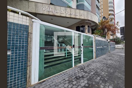 Fachada e portaria de apartamento para alugar com 1 quarto, 47m² em Vila Assuncao, Praia Grande