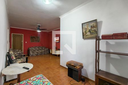 Sala de apartamento para alugar com 2 quartos, 100m² em Canto do Forte, Praia Grande