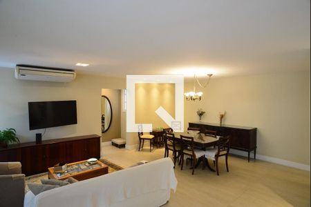 Sala de apartamento para alugar com 5 quartos, 300m² em Barra da Tijuca, Rio de Janeiro