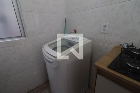 Cozinha de apartamento para alugar com 2 quartos, 38m² em Liberdade, Novo Hamburgo