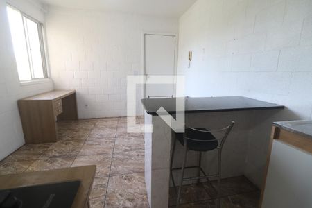 Cozinha de apartamento para alugar com 2 quartos, 38m² em Liberdade, Novo Hamburgo