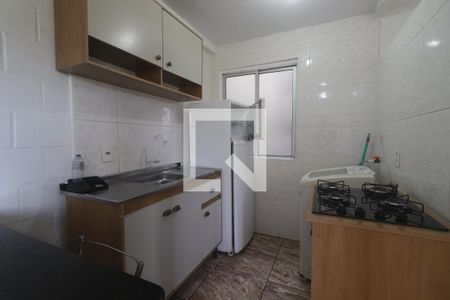 Cozinha de apartamento para alugar com 2 quartos, 38m² em Liberdade, Novo Hamburgo