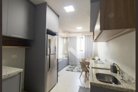 Sala/Cozinha de kitnet/studio para alugar com 1 quarto, 35m² em Água Verde, Curitiba