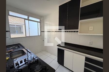 Cozinha de apartamento para alugar com 2 quartos, 48m² em Bom Retiro, Betim