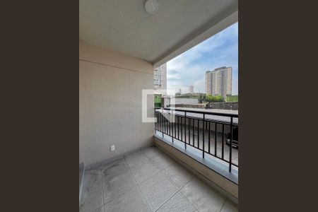 Varanda da Sala/Cozinha de apartamento para alugar com 1 quarto, 33m² em Vila Nair, São Paulo