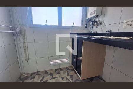 Cozinha de apartamento para alugar com 2 quartos, 72m² em Vila Valenca, São Vicente