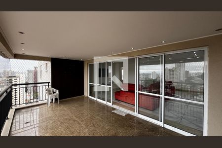 Varanda da Sala de apartamento para alugar com 3 quartos, 163m² em Vila Gilda, Santo André