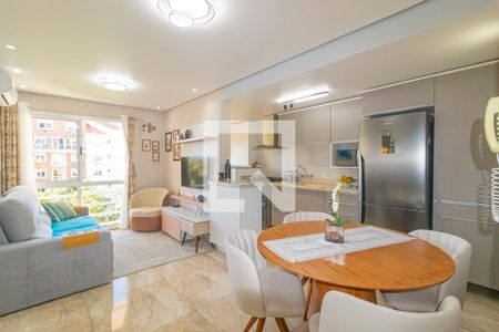 Sala/Cozinha de apartamento para alugar com 1 quarto, 60m² em Igara, Canoas