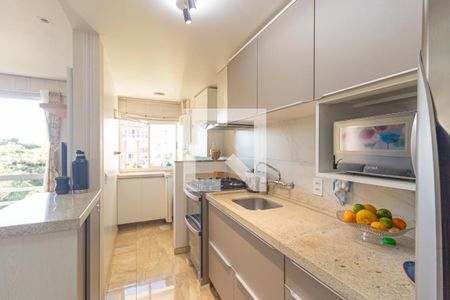Cozinha e Área de Serviço de apartamento para alugar com 1 quarto, 60m² em Igara, Canoas